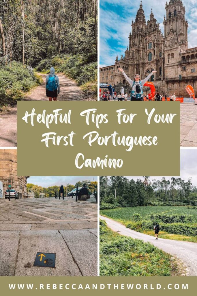 Walking the Portuguese Camino for the first time? This guide shares essential Camino de Santiago tips, packing advice, where to stay, how to budget and what to expect on the Camino Portuguese route through Portugal and Spain. | Portuguese Camino | Camino Portugues | Camino de Santiago Tips | Walking the Camino | Camino de Santiago Packing List | What to Know Before the Camino | Camino for First Timers | Camino de Santiago Portugal | Camino Preparation Tips | Camino de Santiago Travel Guide