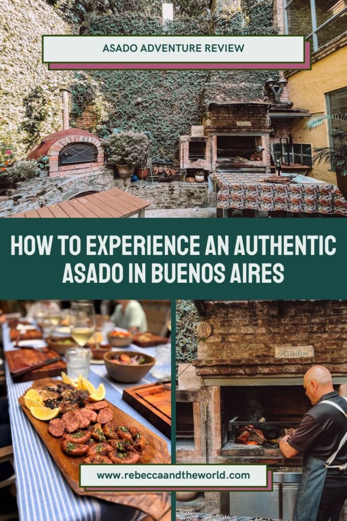 Want an asado experience in Buenos Aires that feels genuinely local? This Asado Adventure review covers exactly what happens on this home-hosted asado in Palermo. | Asado Adventure | Asado Experience Buenos Aires | Asado Tour Buenos Aires | Buenos Aires Food Tour | Palermo Viejo | Argentine Asado | Argentinian Barbecue | Street Art Tour Palermo | Things to Do in Buenos Aires | Buenos Aires Itinerary | Buenos Aires Foodie | What to Do in Buenos Aires | Buenos Aires Local Experience