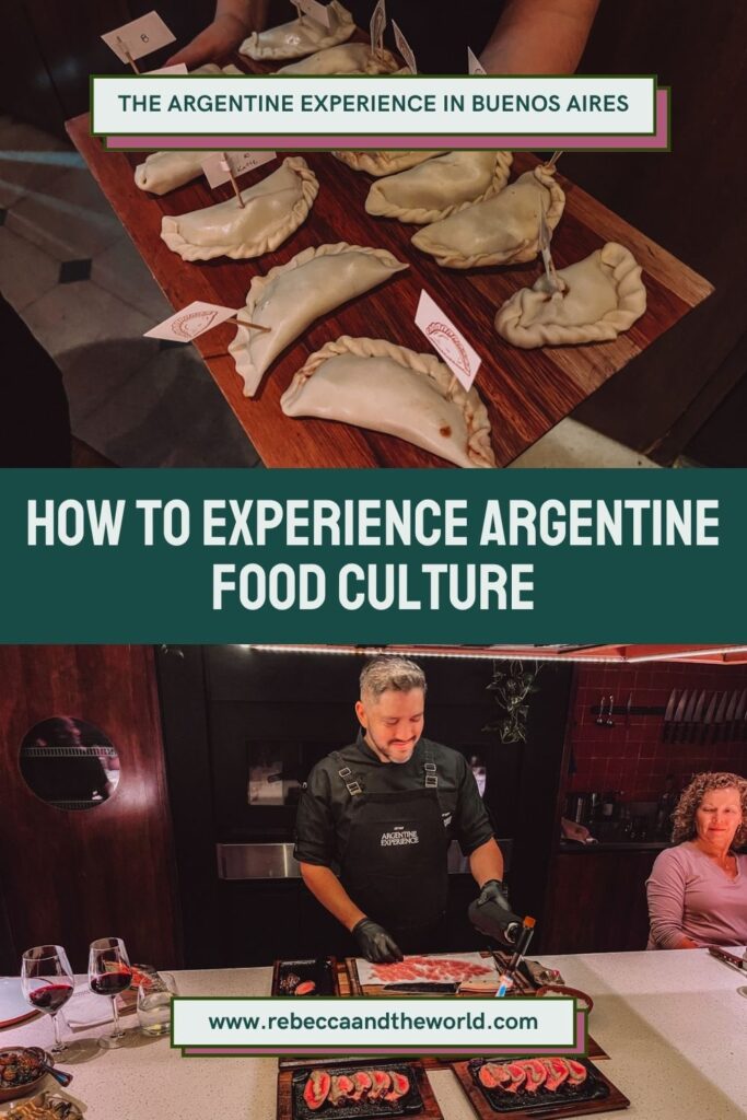 Is The Argentine Experience in Buenos Aires worth it? This honest review (from a former local) covers what to expect and who it’s best for. | The Argentine Experience Buenos Aires | The Argentine Experience Review | Buenos Aires Food Experience | Buenos Aires Food Tour | Argentine Food Culture | What To Eat In Buenos Aires | Buenos Aires Travel Guide | Things to Do in Buenos Aires | What to Do in Buenos Aires | Argentina Travel Tips | First Time In Buenos Aires Itinerary | Argentina Itinerary