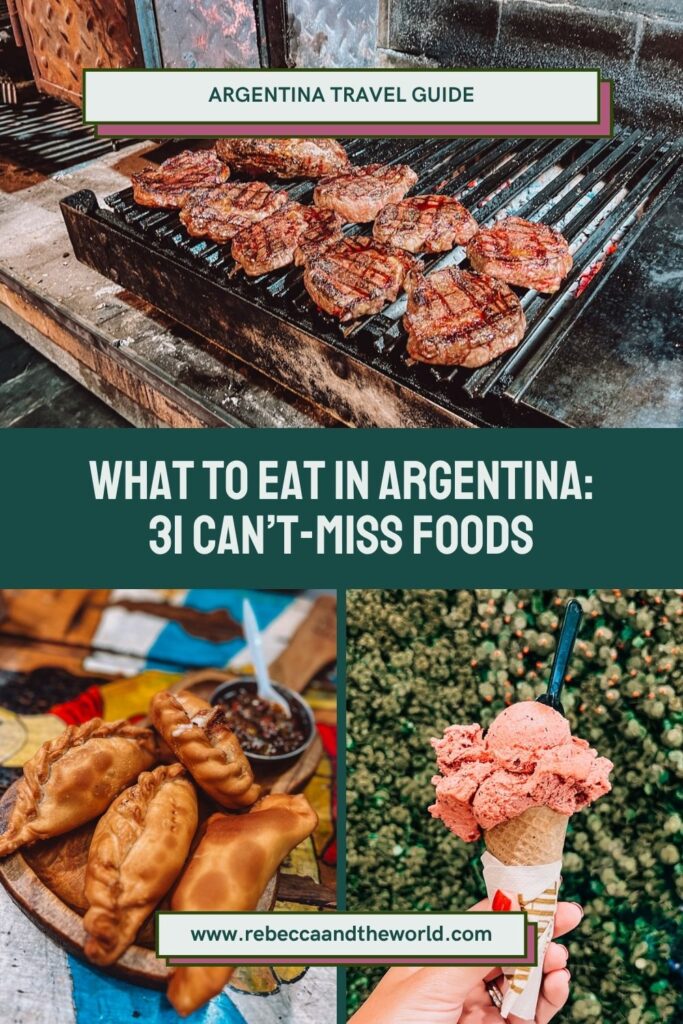 Argentine cuisine is one of the highlights of a visit to this South American Country. But the country is more than steak and wine. This guide highlights 31 popular food in Argentina that you HAVE to try when you visit. Food in Argentina | Argentina Recipes | Argentina Cuisine | Argentine Cuisine | Argentina Food | Popular Food in Argentina | Argentina Foods | Argentina Dishes | What to Eat in Argentina | Best Argentina Food | Popular Foods in Argentina