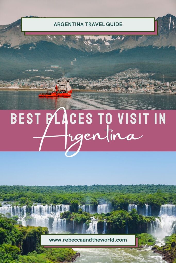 Planning a trip to Argentina and wondering where to go? This list of 17 incredible places to visit in Argentina will help you plan your itinerary. They're all favourite places of a former local and includes tips on what to do and where to stay. | Visit Argentina | Argentina Travel | South America | Argentina Destinations | Places to Visit in Argentina | Things to See in Argentina | What to Do in Argentina | Argentina Travel Tips | Argentina Natural Wonders