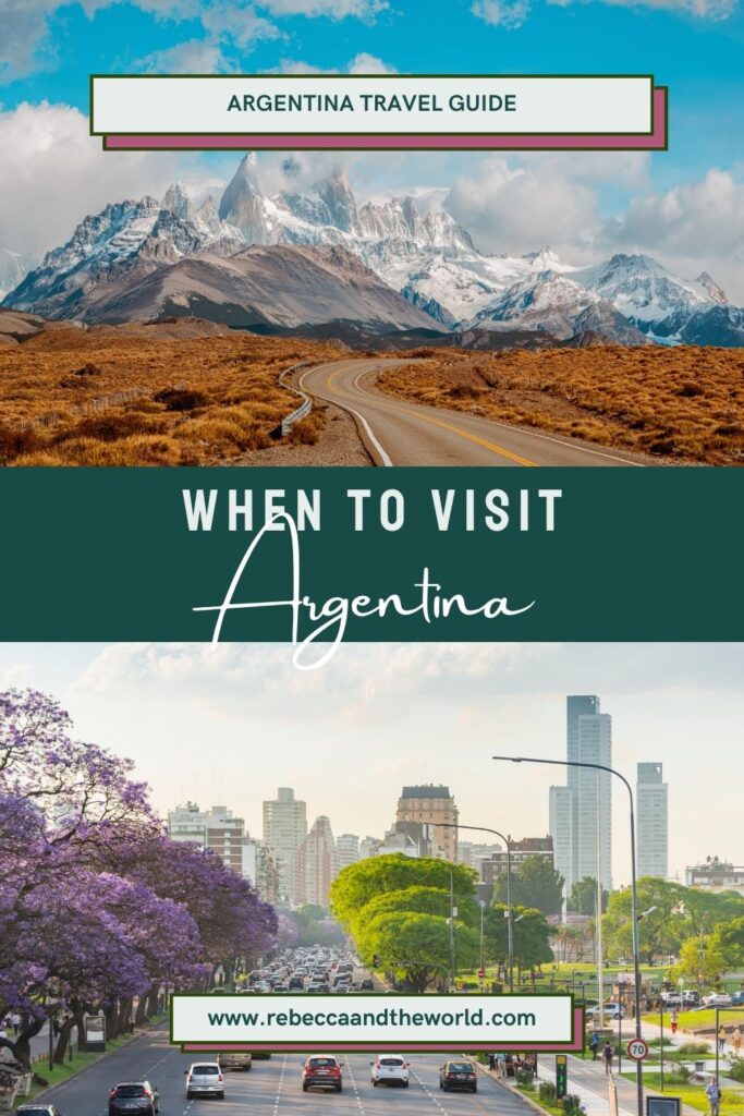 Wondering when is the best time to visit Argentina? This comprehensive guide has recommendations based on season, destination and month. Plan your trip with confidence with this guide to travel in Argentina. As we all know, timing is everything! Argentina | Argentina Travel | Visit Argentina | Argentina Weather | When to Visit Argentina | Best Time to Visit Argentina | Argentina Travel Planning | Argentina Travel Tips | Argentina Travel Guide | Travel to Argentina | Argentina Travel Essentials