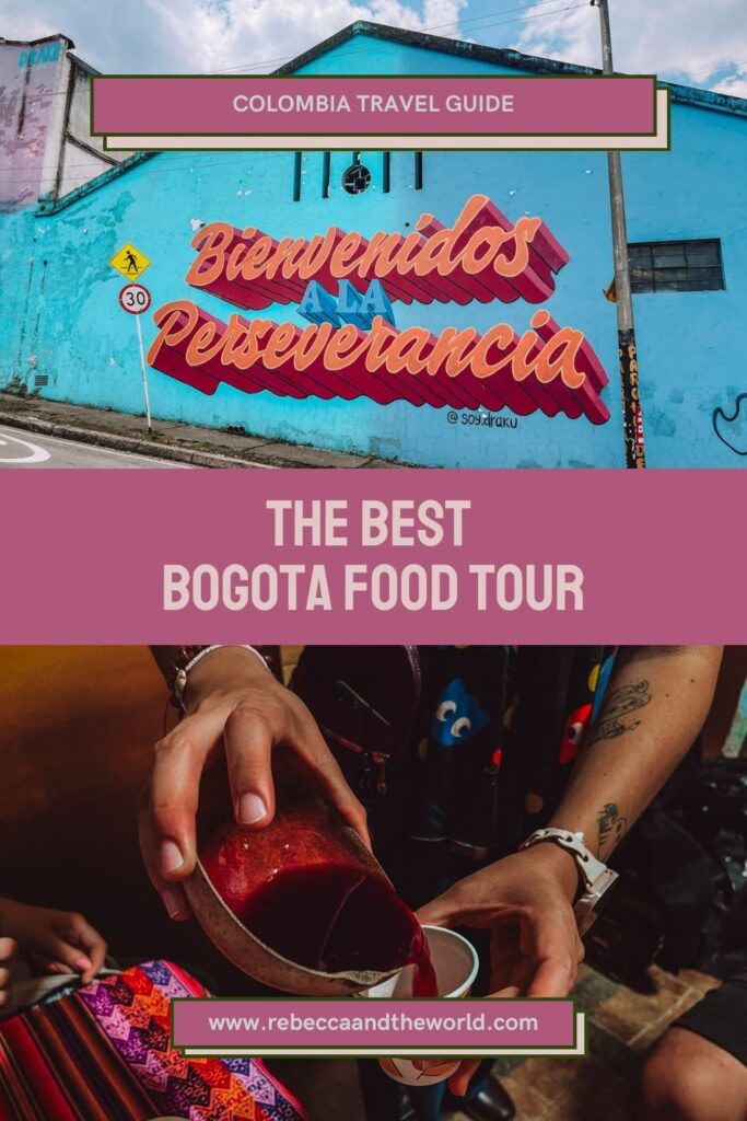 Only know Colombian food as arepas? This Bogota food tour is the perfect introduction to what to eat in Colombia. | Bogota Food Tour | A Chef&rsquo;s Tour Bogot&aacute; | Viejo Bogot&aacute; Tour | What To Eat In Bogota | Colombian Food | Colombian Street Food | Bogota Street Food | Bogota Food Guide | Best Food In Bogota | Bogota Travel Guide | Colombia Travel | Food Tour Review | Things To Do In Bogot&aacute; | What to Do in Bogota | What to Eat in Colombia | Traditional Food in Bogota | Traditional Colombian Food