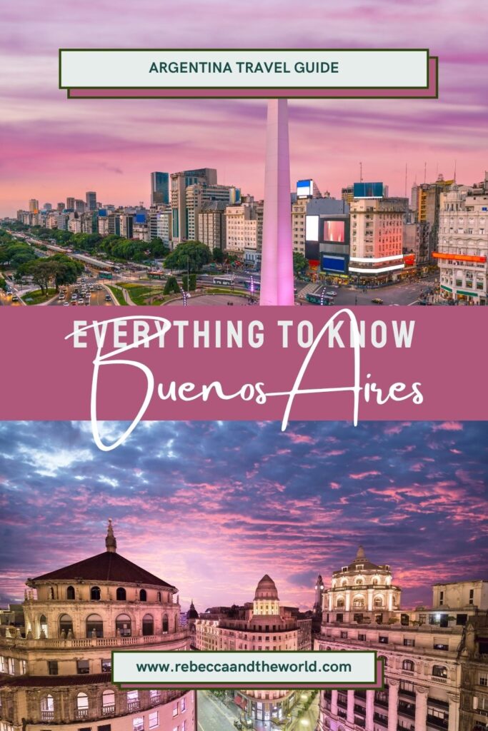 This Buenos Aires travel guide for first-time visitors covers where to stay, the best things to do, travel tips and safety advice. | Buenos Aires Travel Guide | Buenos Aires for First-Time Visitors | First Time in Buenos Aires | Buenos Aires Travel Tips | Things to Do in Buenos Aires | What to Do in Buenos Aires | Buenos Aires Itinerary | Visiting Buenos Aires | Buenos Aires Attractions | Buenos Aires Travel Advice | Buenos Aires City Guide | Buenos Aires Vacation Guide