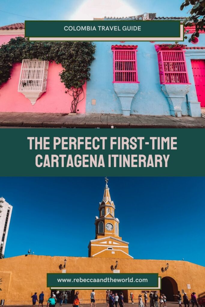 Planning 3 days in Cartagena? This first-time visitor itinerary covers the key things to do in Cartagena plus day trips and travel tips. | Cartagena Itinerary | 3 Days In Cartagena | Cartagena Travel Guide | Cartagena Colombia | Things To Do In Cartagena | What to Do in Cartagena | Getsemani Cartagena | Cartagena Walking Tour | Cartagena Street Food Tour | Best Restaurants In Cartagena | Day Trips From Cartagena | Cartagena Nightlife | Colombia Itinerary | Colombia Travel Tips