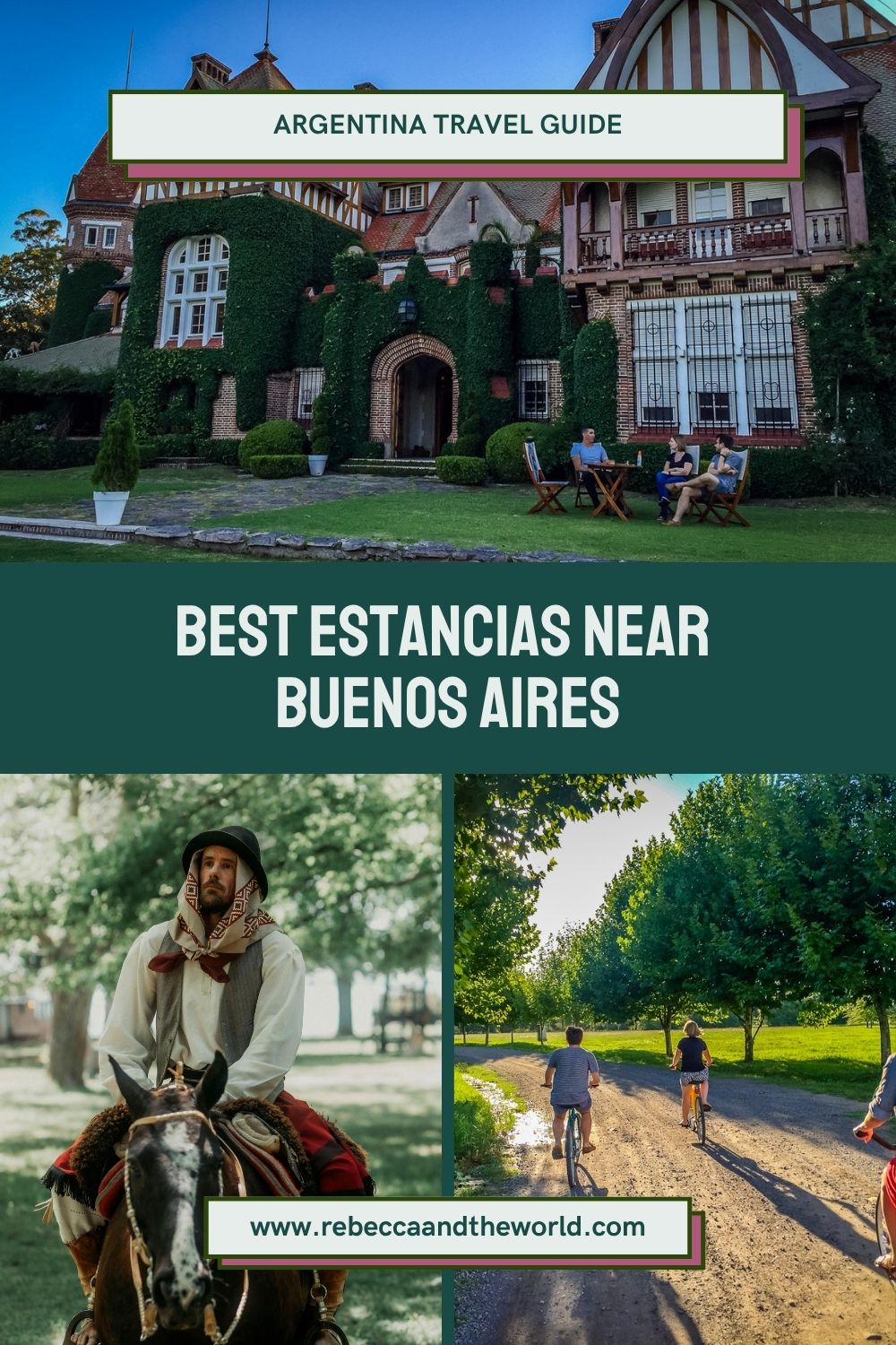 Looking to escape the hustle and bustle of Buenos Aires? Head to an estancia near Buenos Aires for some fresh country air and to experience Argentina's gaucho life. Read on for the best estancias within driving distance of Buenos Aires. | Argentina | Buenos Aires | Estancia | Argentina Travel | Travel | Visit Argentina | Visit Buenos Aires | Estancias Near Buenos Aires | Buenos Aires Estancia Stay | Buenos Aires Gaucho Experience