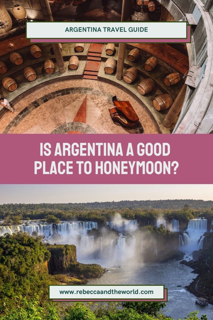 Planning a honeymoon in Argentina? Here's a guide to the most romantic places to visit in Argentina, including the best hotels for your honeymoon. | Honeymoon | Honeymoon Ideas | Argentina | Honeymoon in Argentina | Best Places to Visit in Argentina | Plan a Honeymoon in Argentina | Argentina Travel | Argentina Honeymoon | South America | Buenos Aires | Iguazu Falls | Bariloche | Patagonia Honeymoon | North Argentina | Salta | El Chalten | El Calafate | Mendoza | Ibera Wetlands