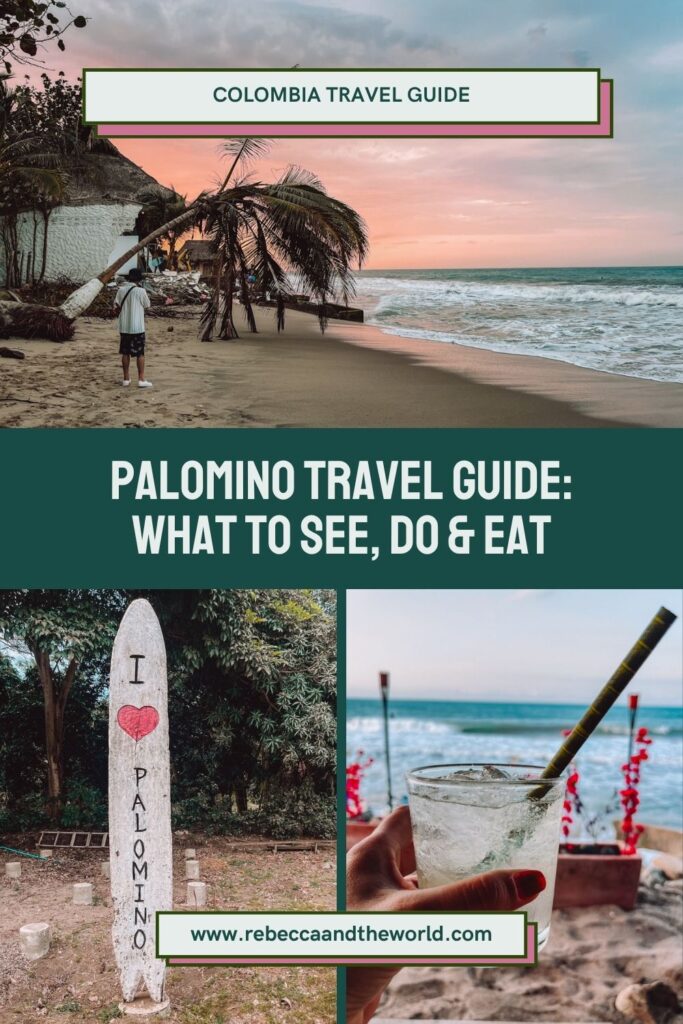 Is Palomino worth visiting? This Palomino travel guide covers what to see, do and eat in this chill Colombian beach town. | Palomino Colombia | Palomino Travel Guide | Things To Do In Palomino | Where To Stay In Palomino | Palomino Hotels | Palomino Hostels | Where To Eat In Palomino | Palomino Restaurants | Palomino Itinerary | How Many Days In Palomino | How To Get To Palomino | Colombia Caribbean Coast | Colombia Backpacking | Colombia Travel Tips | Is Palomino Worth Visiting