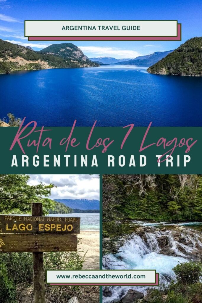 Located in northern Argentina Patagonia, the Ruta de los Siete Lagos (Seven Lakes Route) is a stunning place for visitors to explore. You can either bike or drive the route - either way, you'll have fantastic access to some of the most gorgeous scenery in all of Argentina! | Argentina | Patagonia | Ruta de los Siete Lagos | Ruta de los 7 Lagos | Biking | Road Trip | Bariloche | Neuquen | Argentina Road Trip | Argentina Travel | Northern Patagonia | Visit Argentina | San Martin de los Andes