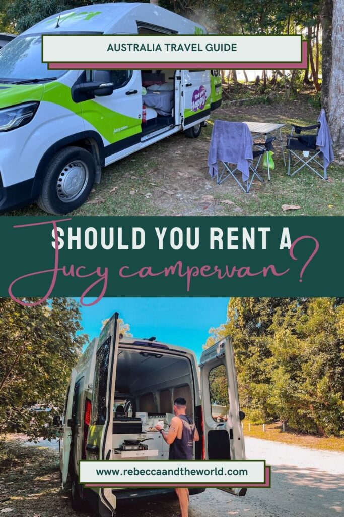 An honest Jucy campervan review – the pros, the cons, what to pack and whether it's worth renting for your own Australian road trip. | Jucy Campervan Review | Renting A Campervan In Australia | Jucy Campervan Australia | Campervan Hire Australia | Australia Road Trip Campervan | Jucy Campervan Pros And Cons | Are Jucy Campervans Good | Campervan Rental Australia | Best Campervan Hire Australia | Best Road Trips in Australia | Is Jucy a Good Campervan | Is Jucy Worth It