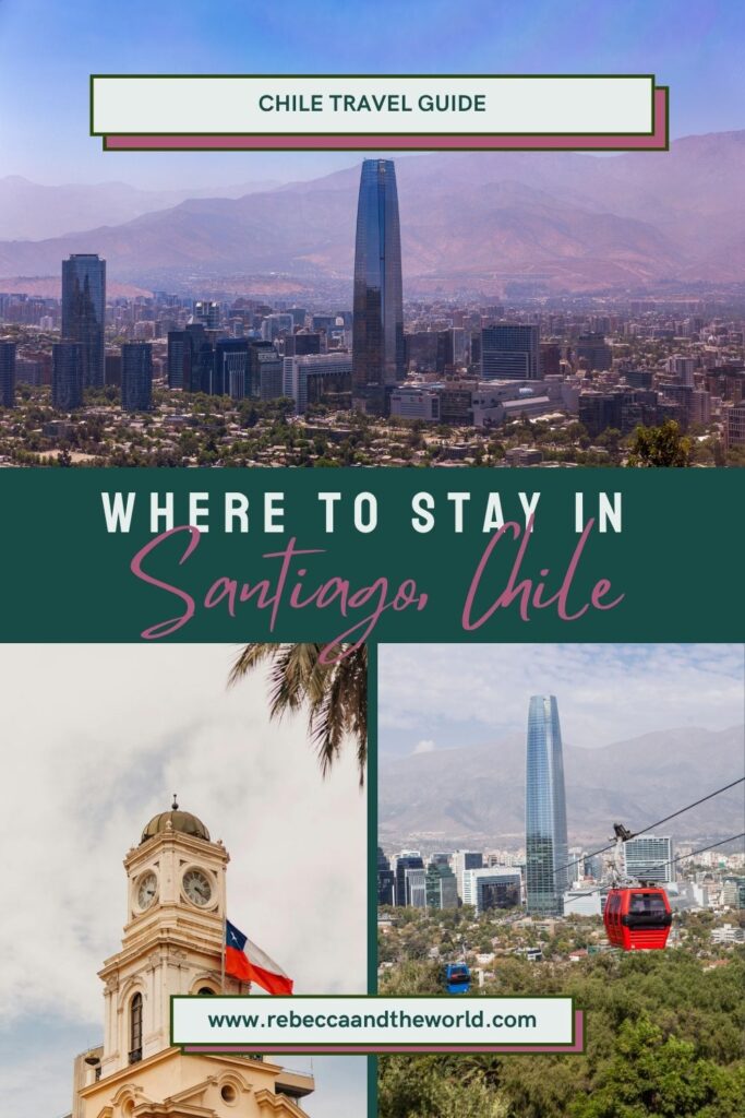 Wondering where to stay in Santiago, Chile? Here's an honest, neighbourhood-by-neighbourhood guide to the best areas and hotels to book. | Where to Stay in Santiago | Santiago Hotels | Best Neighbourhoods to Stay in Santiago | Best Area to Stay in Santiago for First-Time Visitors | Lastarria Hotels | Hotels in Lastarria | Providencia Hotels Santiago | Las Condes Hotels Santiago | Is Bellavista Safe to Stay In | Where to Stay in Santiago for One Night | Santiago Chile Accommodation Guide
